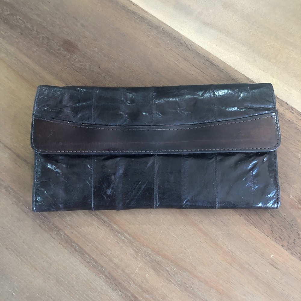 Eel Skin Wallet Vintage